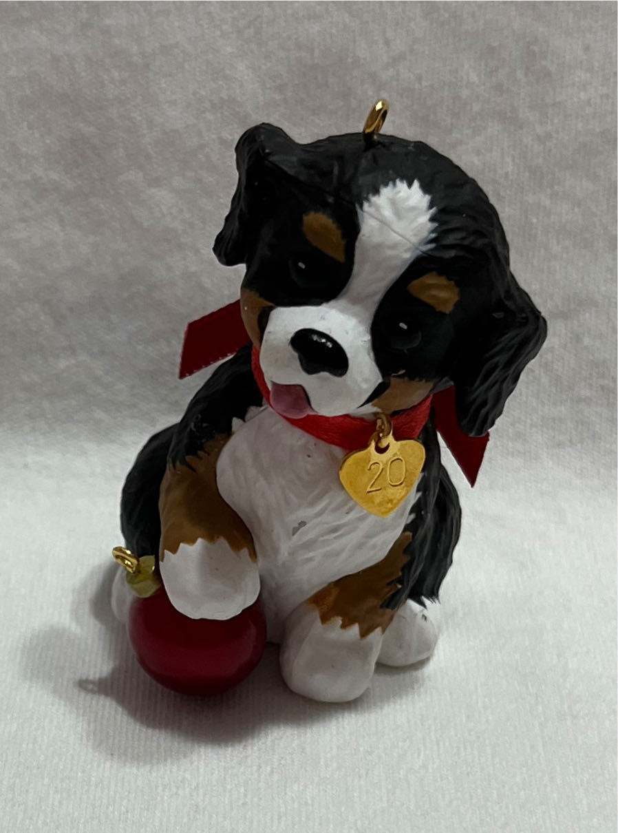 Puppy Love #30 (2020) Australian Shepherd 🐻 - Puppy Love (Dogs) ornament collectible [Barcode 763795551767] - Main Image 3