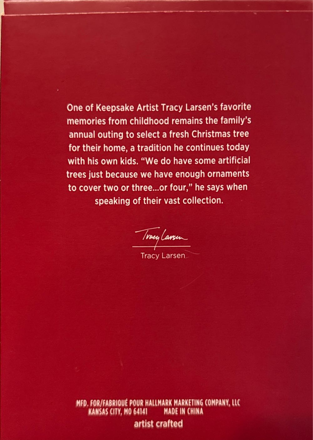 Christmas In Canada - Canadiana (Canada) ornament collectible [Barcode 763795535088] - Main Image 4