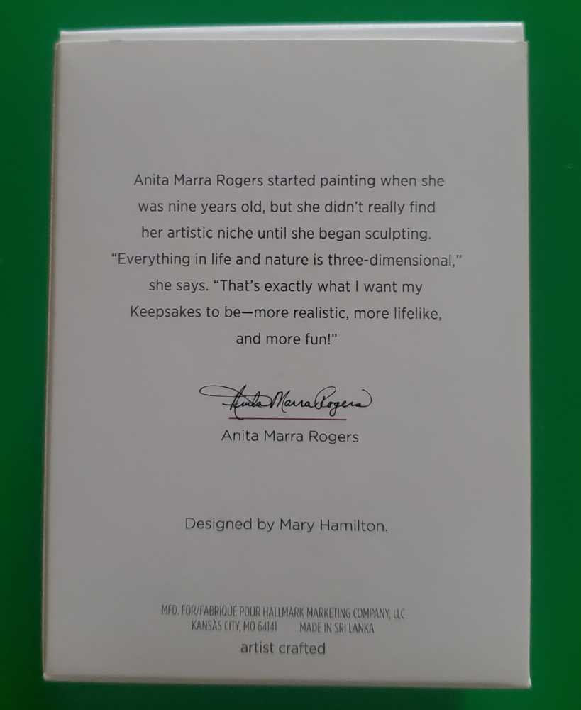 Hallmark Keepsake Christmas Ornament Year Dated That’s Snow Sweet Snowman Mary Hamilton - Snowman (Snowman) ornament collectible [Barcode 763795365111] - Main Image 2