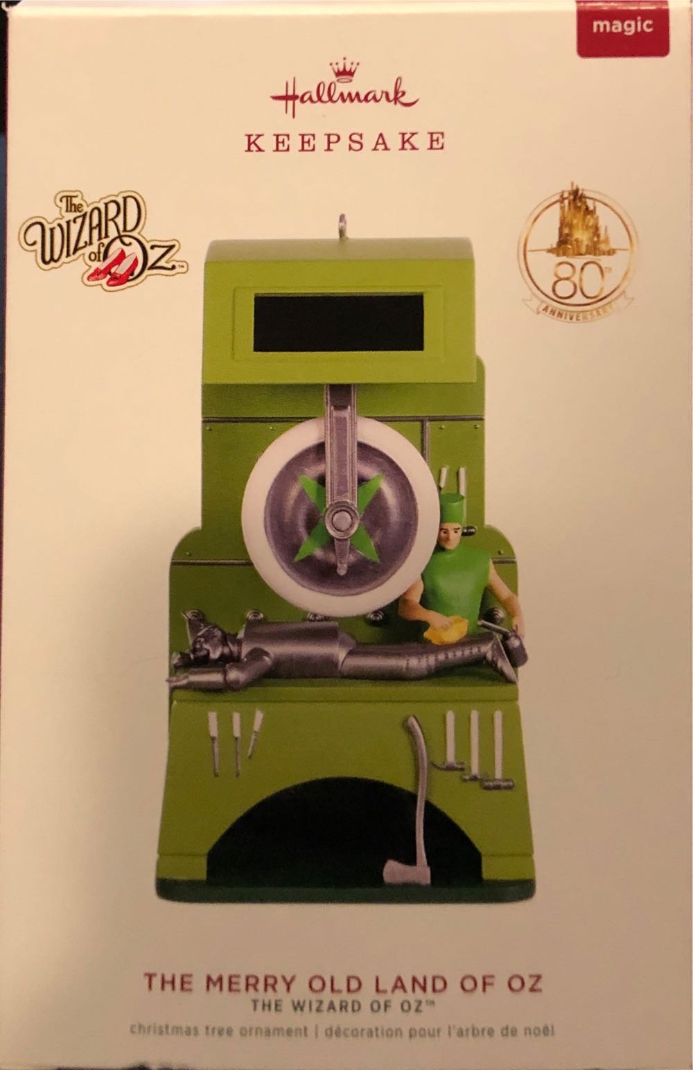 Oz: “MERRY OLD LAND of OZ” - The Wizard of Oz - Emerald City (MAGIC: Solar Motion) ornament collectible [Barcode 763795447411] - Main Image 2