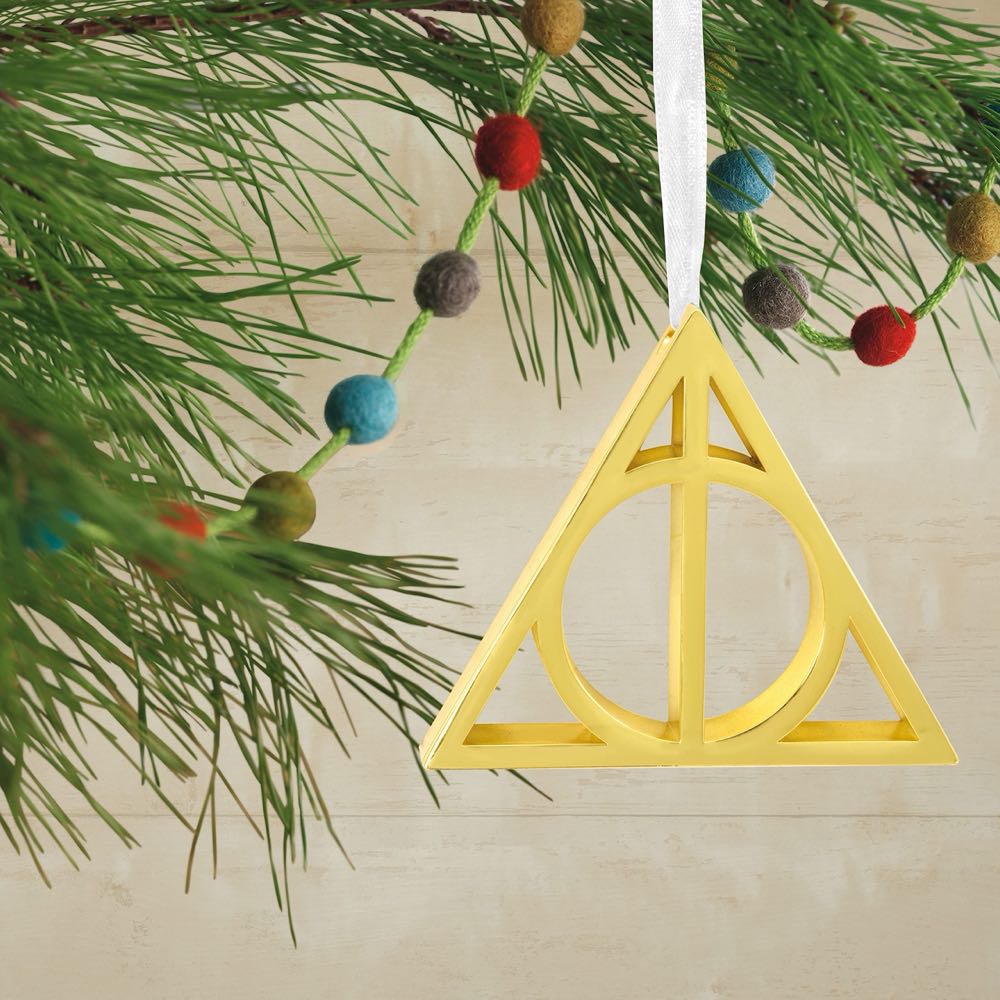 Sign Of The Deathly Hallows - Premium (Harry Potter) ornament collectible [Barcode 763795693825] - Main Image 2