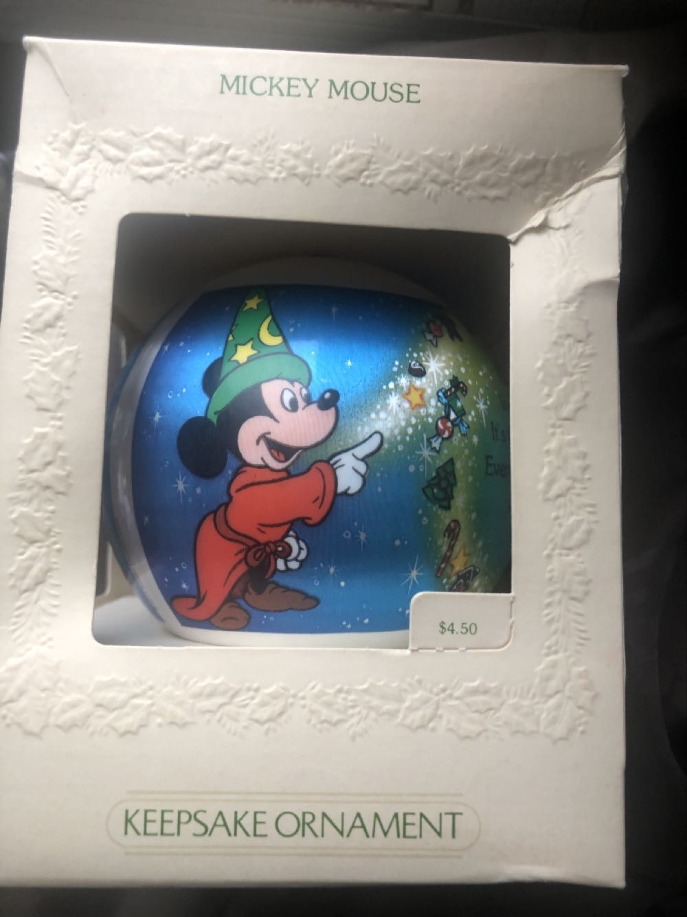 Mickey Mouse Keepsake Ornament  ornament collectible - Main Image 2