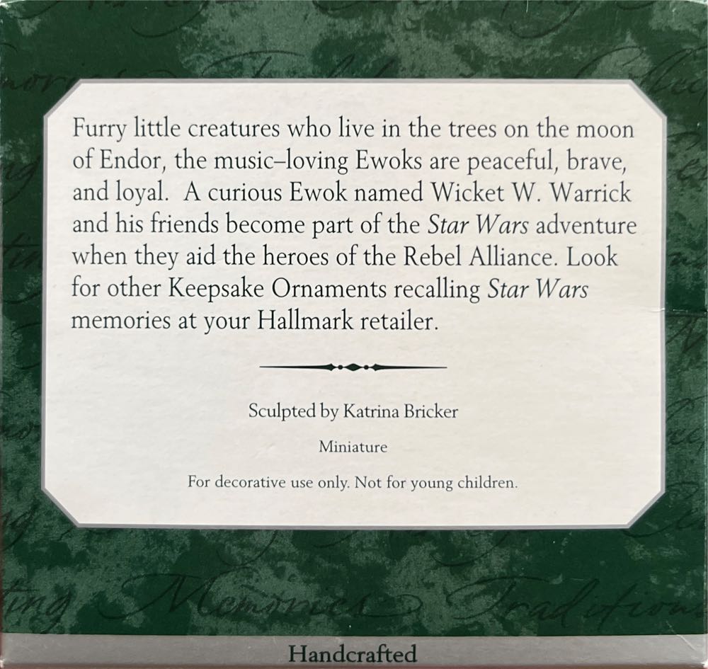 Ewoks - Star Wars: The Return of the Jedi (Movies) ornament collectible - Main Image 2