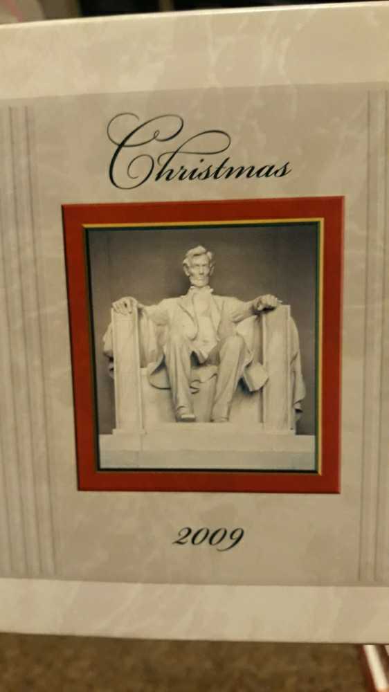 White House Abraham Lincoln 2009  ornament collectible - Main Image 3