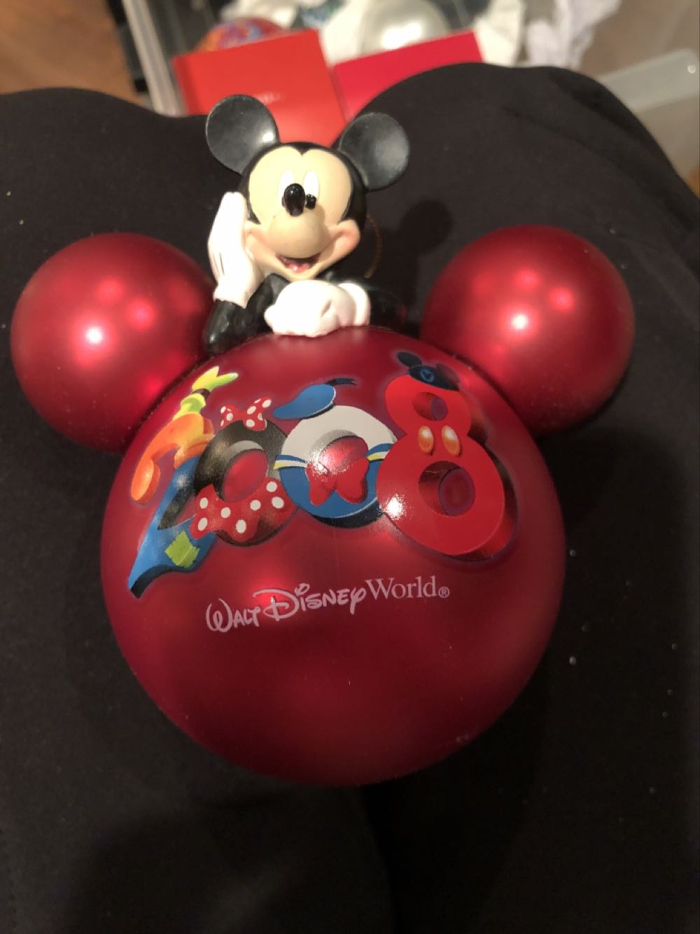 Disney world Mickey 2008  ornament collectible - Main Image 1