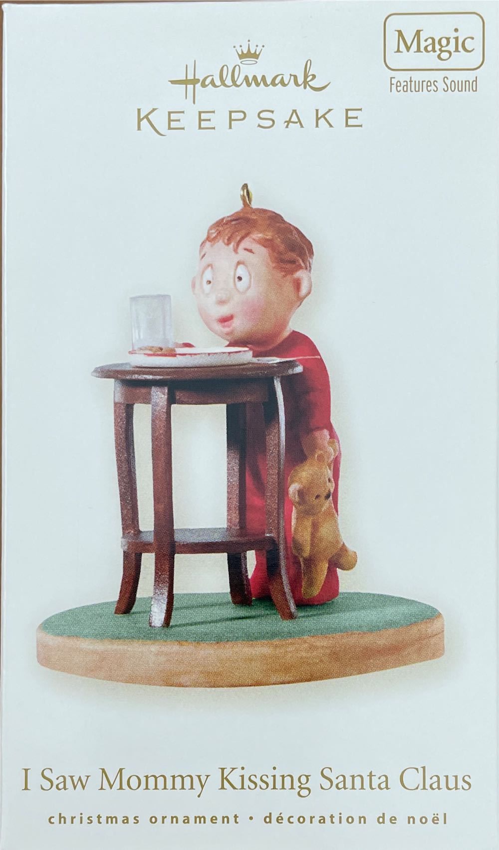 I Saw Mommy Kissing Santa Claus - Food (Cckies For Santa) ornament collectible [Barcode 795902056223] - Main Image 3