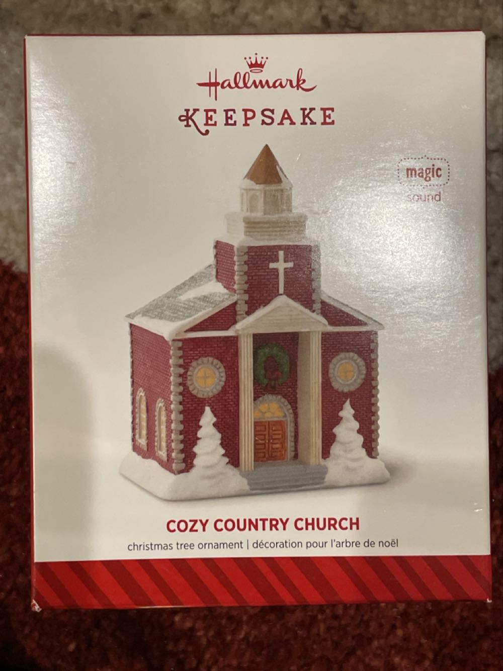 Church Cozy Country Church - Churches (Churches) ornament collectible [Barcode 795902434595] - Main Image 2