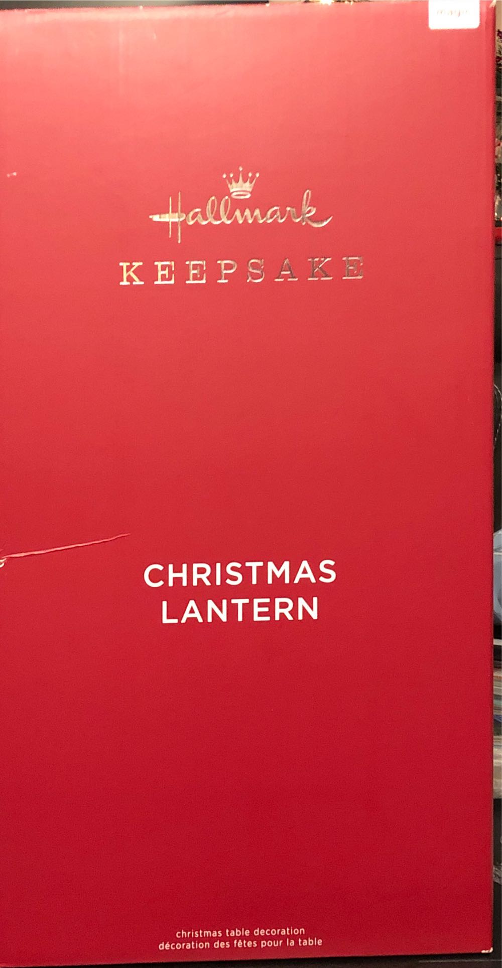 Christmas Lantern - Magic Light, Sound, & Motion ornament collectible [Barcode 763795300181] - Main Image 2