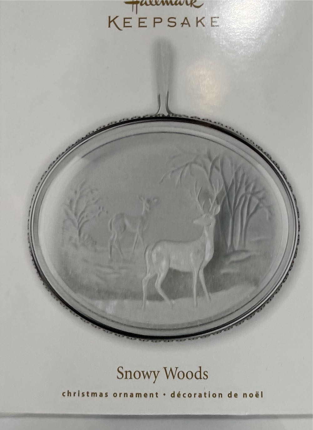 Snowy Woods - Reindeer (Formal tree) ornament collectible [Barcode 795902163723] - Main Image 4