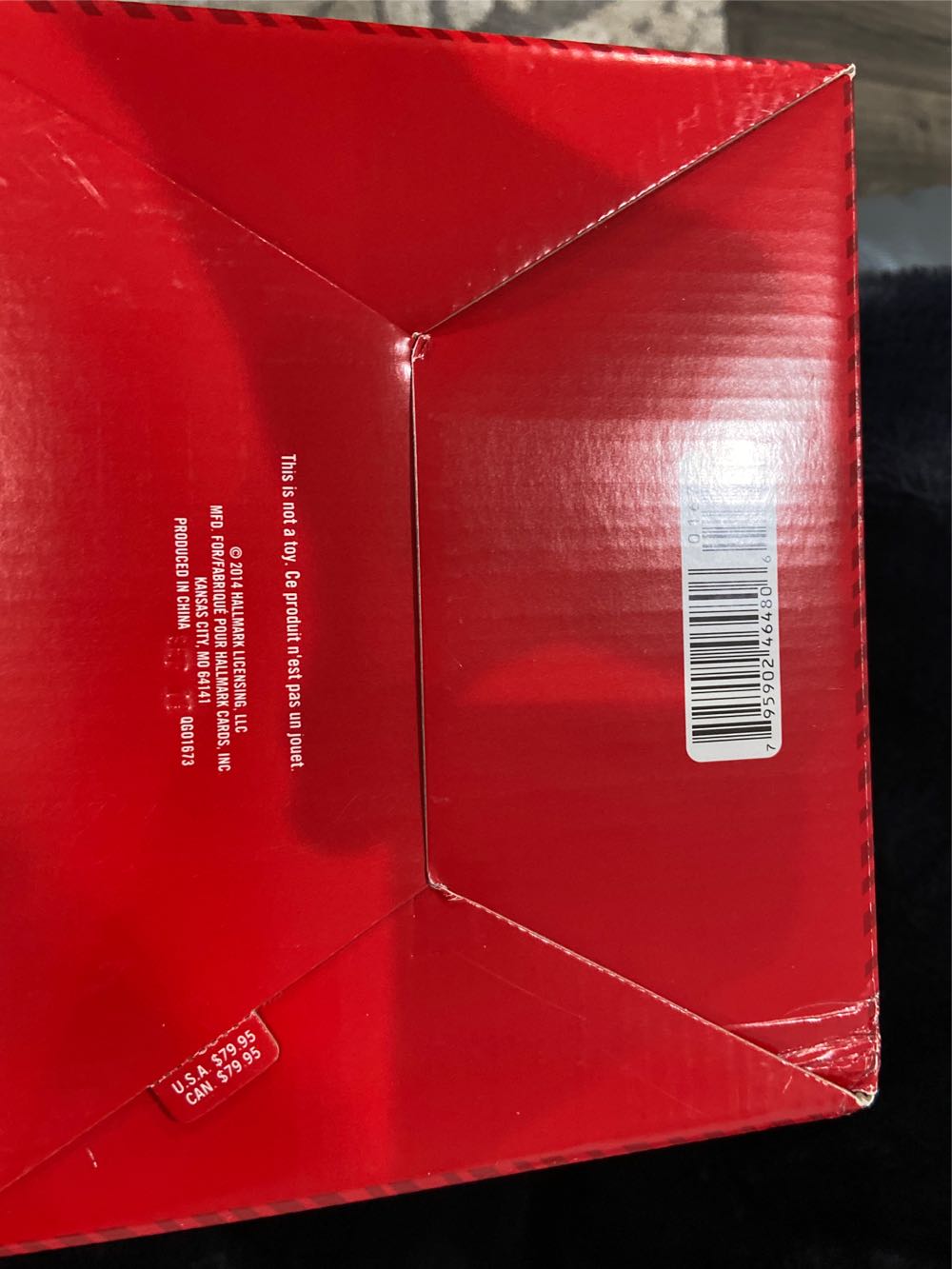 Deck The House! Register To Win- Hallmark Tabletop Decoration - Table Top (MAGIC: Light & Sound) ornament collectible [Barcode 795902464806] - Main Image 4