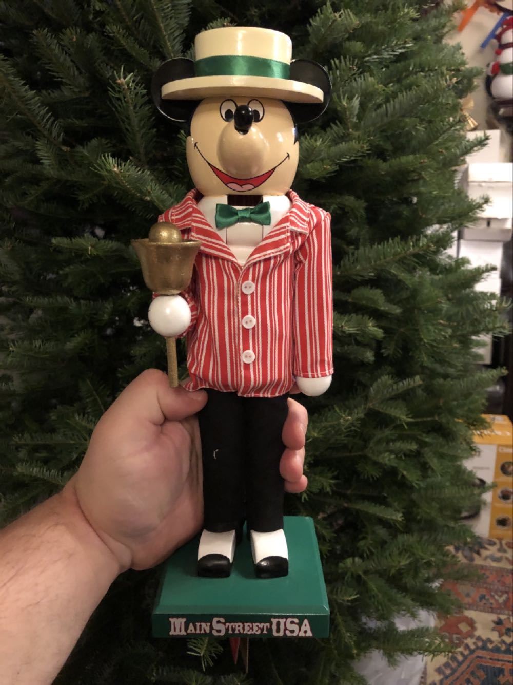 Mickey Mouse Dapper Dan Nutcracker - Disney Parks Nutcrackers ornament collectible - Main Image 1