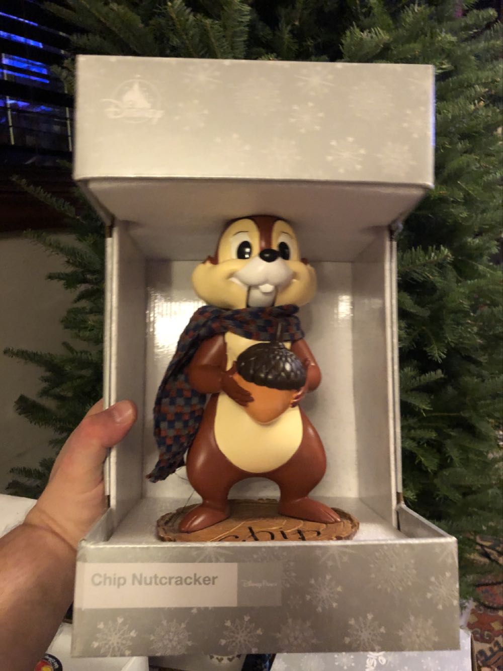 Disney Parks Chip With Acorns Christmas Nutcracker New - Disney Parks Nutcrackers ornament collectible [Barcode 400020355164] - Main Image 2
