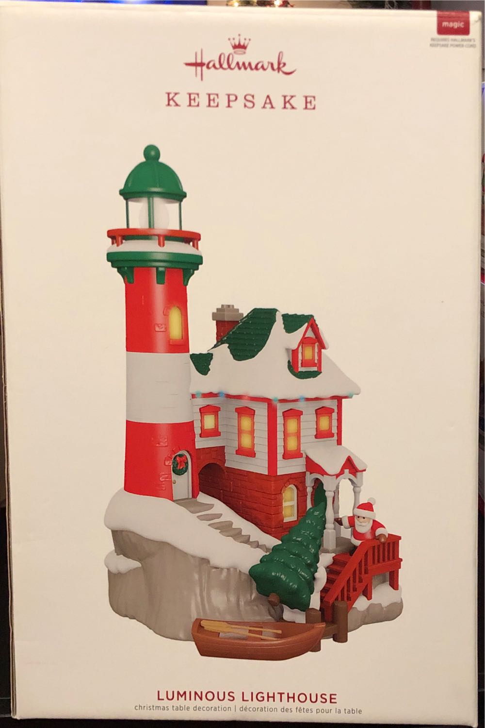 Luminous Lighthouse #2 - Magic Light And Sound (Lighthouse) ornament collectible [Barcode 763795463824] - Main Image 2