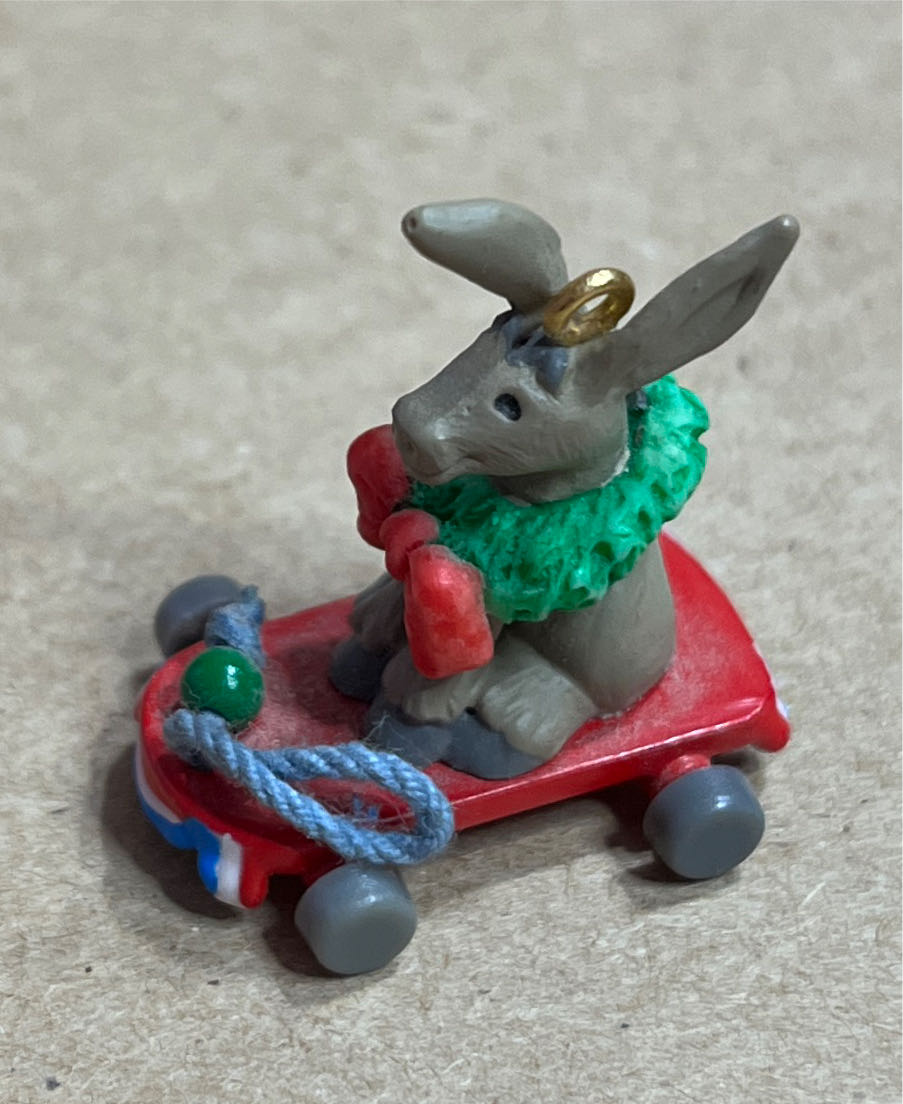 Miniature Devoted Donkey  (Animal, Donkey, Mini) ornament collectible [Barcode 015012528657] - Main Image 3