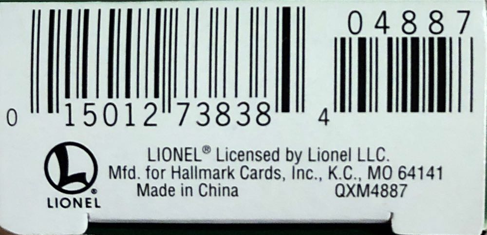 Blue Comet Steam Locomotive And Tender - Lionel Train Miniature (Trains, Mini) ornament collectible [Barcode 015012738384] - Main Image 4