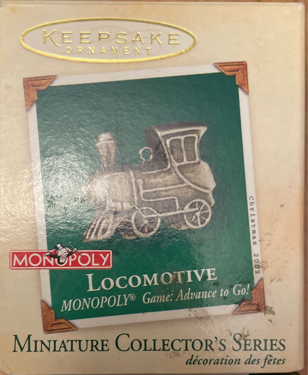 Locomotive - Monopoly Game Miniature (Monopoly) ornament collectible [Barcode 015012639605] - Main Image 3