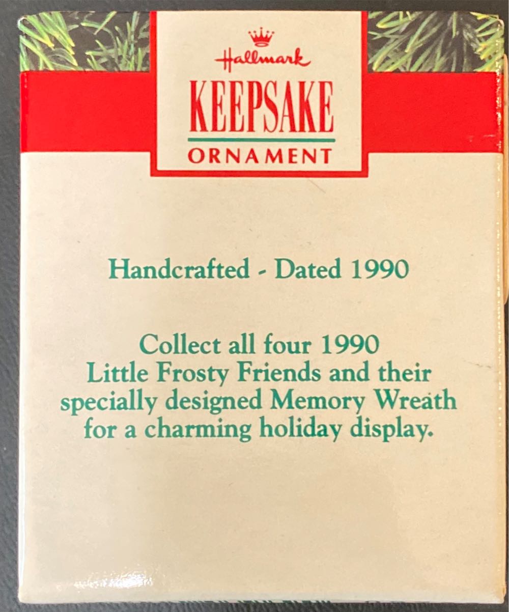 Frosty Friends (Little) #4 Little Bear - Little Frosty Friends (Miniature) ornament collectible [Barcode 070000039690] - Main Image 2