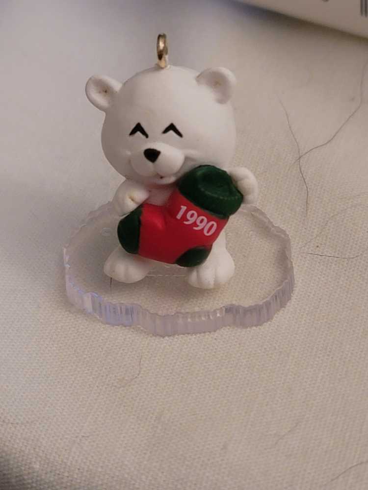 Frosty Friends (Little) #4 Little Bear - Little Frosty Friends (Miniature) ornament collectible [Barcode 070000039690] - Main Image 3