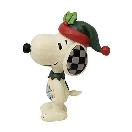 Jim Shore Mini Snoopy Elf Figurine  ornament collectible [Barcode 028399270026] - Main Image 1