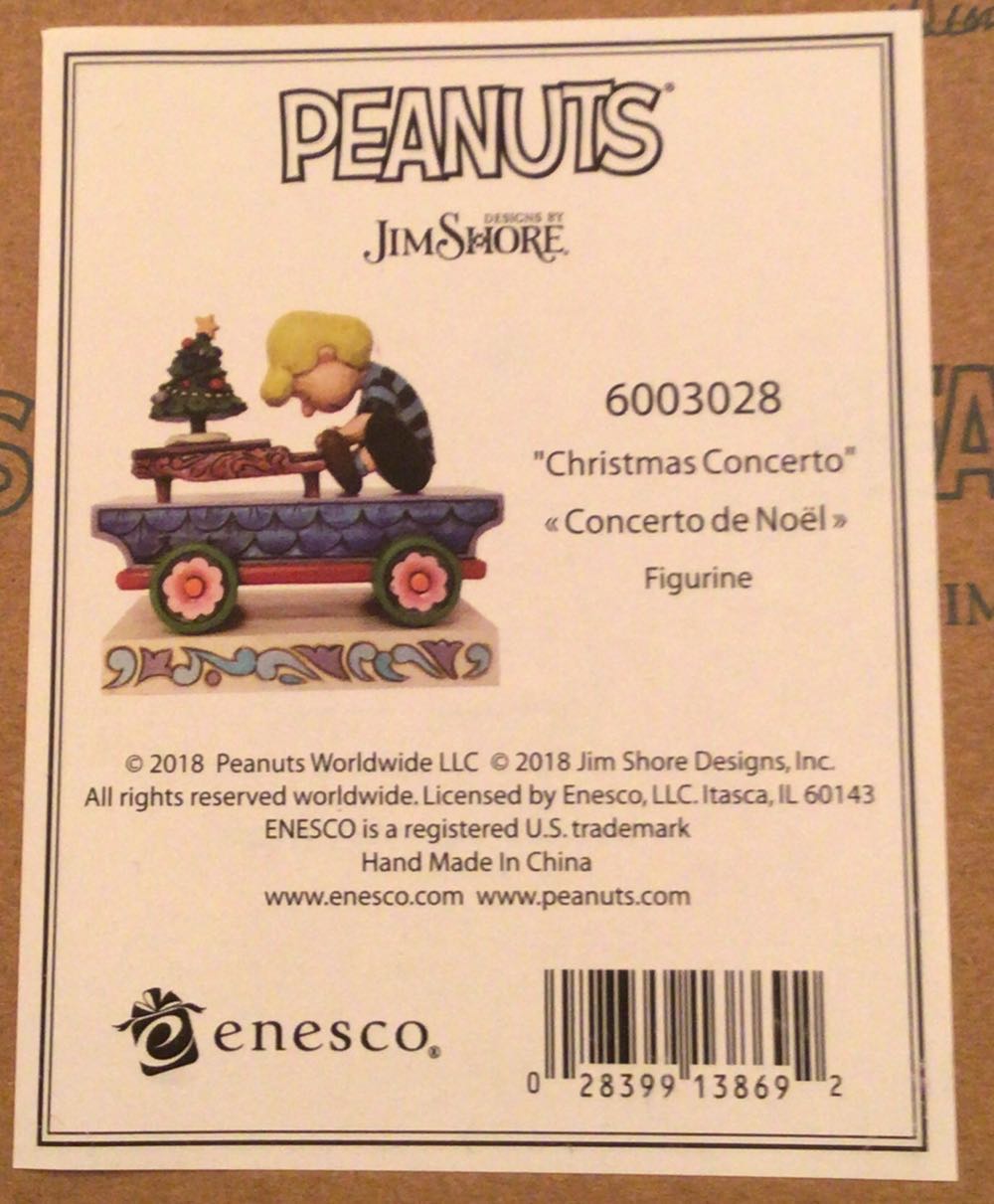 Jim Shore Peppermint Patty Train Car Figurine  ornament collectible [Barcode 028399138685] - Main Image 2