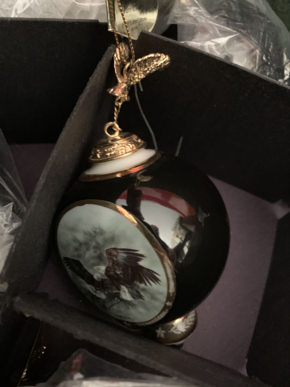 Shared Vision - America The Beautiful (Eagles) ornament collectible - Main Image 2