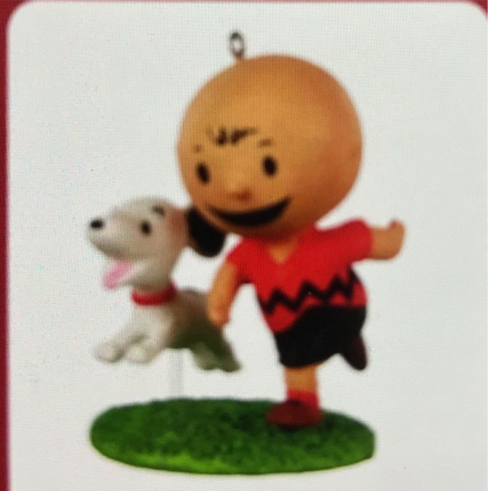 A Boy And His Dog - The Peanuts Gang (Charlie Brown & Snoopy) ornament collectible [Barcode 763795622788] - Main Image 2