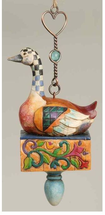 6 Six Geese A Laying - JS - Twelve Days Of Christmas (Christmas) ornament collectible - Main Image 1