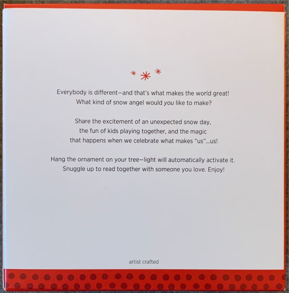 Hallmark Keepsake Ornament All The Little Snow Angels  (Christmas Classic) ornament collectible [Barcode 795902366643] - Main Image 2