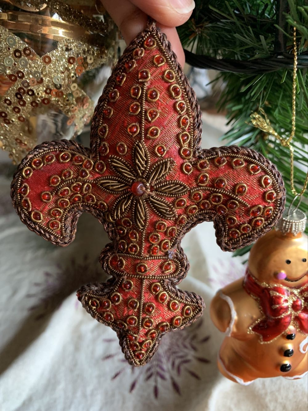 Round Bell With Tree Shaped Holes