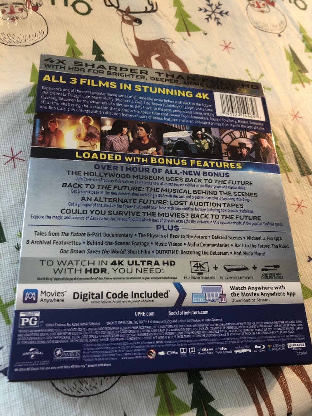 Back To The Future: The Ultimate Trilogy Blu-ray  ornament collectible [Barcode 191329144657] - Main Image 2