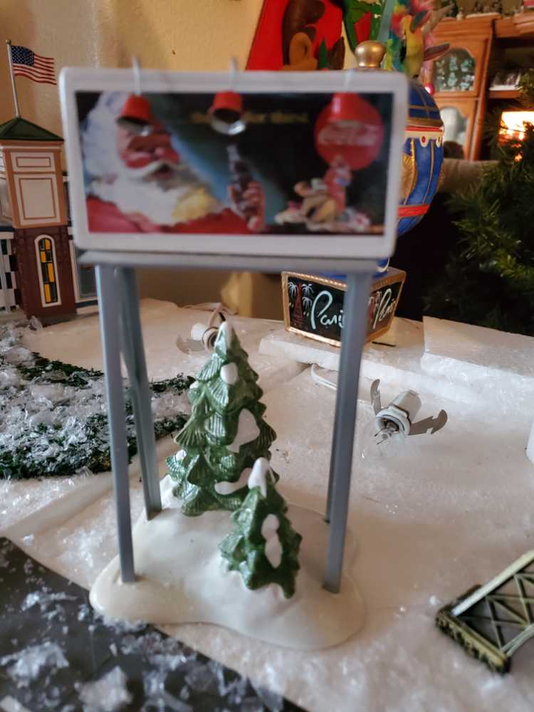 Coca-cola Brand Billboard  ornament collectible [Barcode 734409072053] - Main Image 2