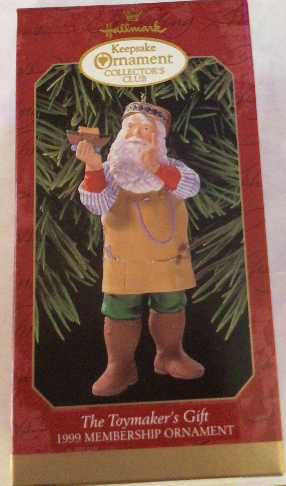 The Toymaker Gift (Hallmark Club Exclusive) ornament collectible - Main Image 1