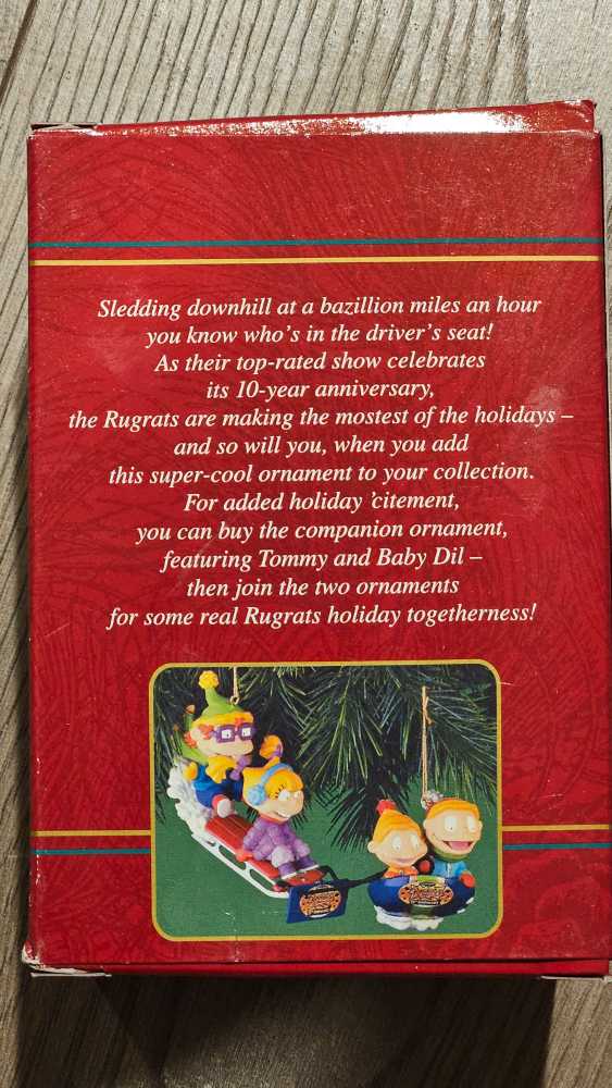 No Time Like Snow Time - Rugrats (Rugrats) ornament collectible [Barcode 018100722791] - Main Image 3