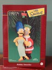 Holiday Smooches  (The Simpsons) ornament collectible [Barcode 018100721527] - Main Image 1