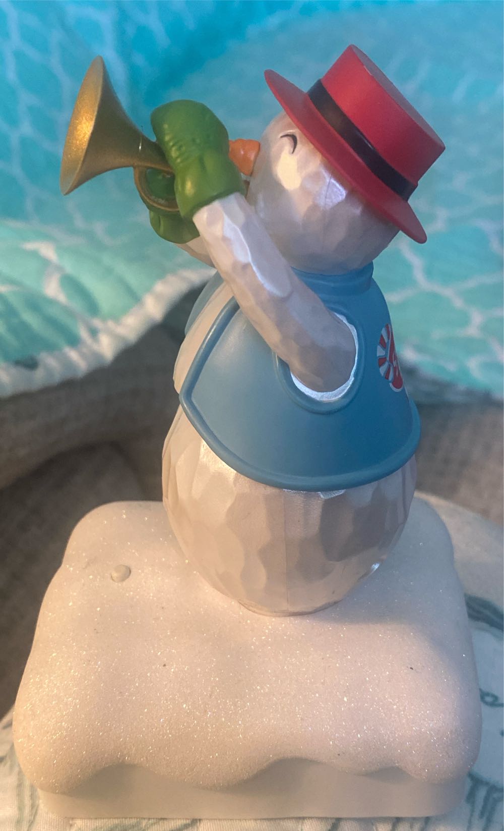 Snowman Band Trumpet Tom Wireless - Snowman Band (Snowmen) ornament collectible [Barcode 795902178772] - Main Image 2