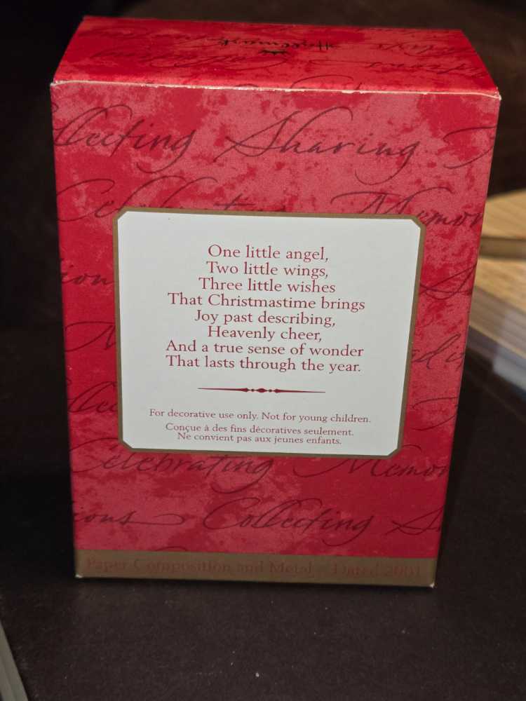 One Little Angel QX8935  (Angels) ornament collectible [Barcode 015012634266] - Main Image 2