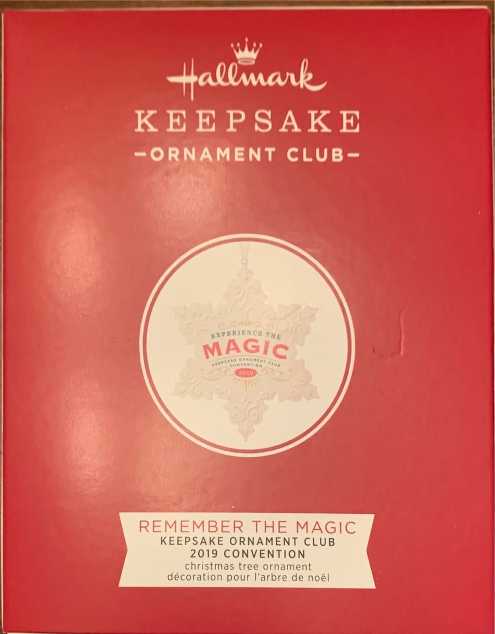 Remember The Magic - KOC CLUB EXCLUSIVE (Snowflake) ornament collectible - Main Image 2
