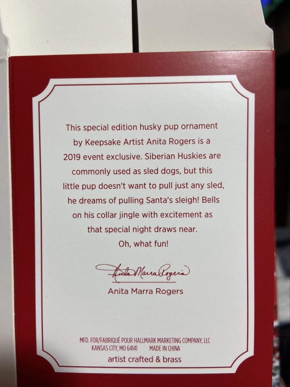 Puppy Love - Special Edition - Puppy Love (Dog) ornament collectible [Barcode 763795462162] - Main Image 2