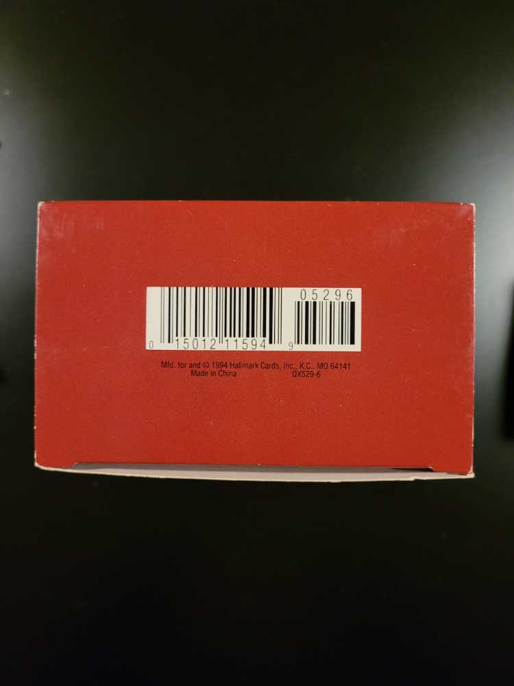 Here Comes Santa #16 (1994) Makin’ Tractor Tracks - Here Comes Santa (Santa) ornament collectible [Barcode 015012115949] - Main Image 3