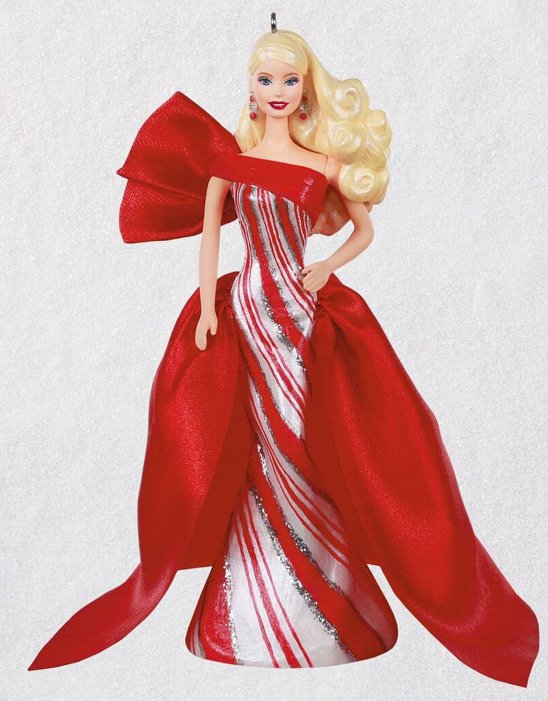 Barbie: Holiday Barbie 2019 #5 - Holiday Barbie (Holiday Barbie) ornament collectible [Barcode 763795532797] - Main Image 3