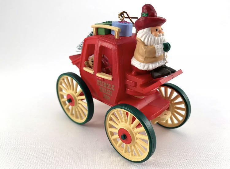 Here Comes Santa #10 (1988) Kringle Koach - Here Comes Santa (Santa) ornament collectible - Main Image 3