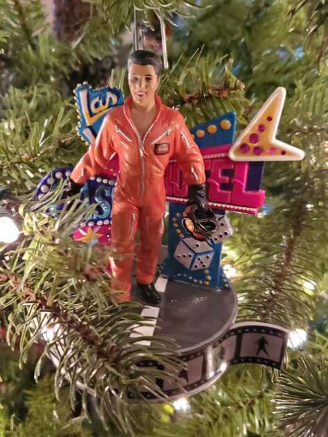 Carlton Cards Elvis Viva Las Vegas - Elvis (Movie) ornament collectible [Barcode 661526032632] - Main Image 2