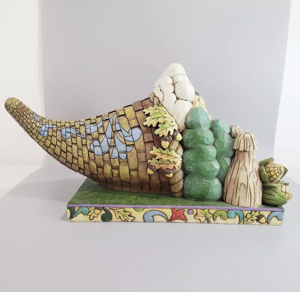 Country Bounty - Thanksgiving (Cornucopia) ornament collectible [Barcode 045544291163] - Main Image 3