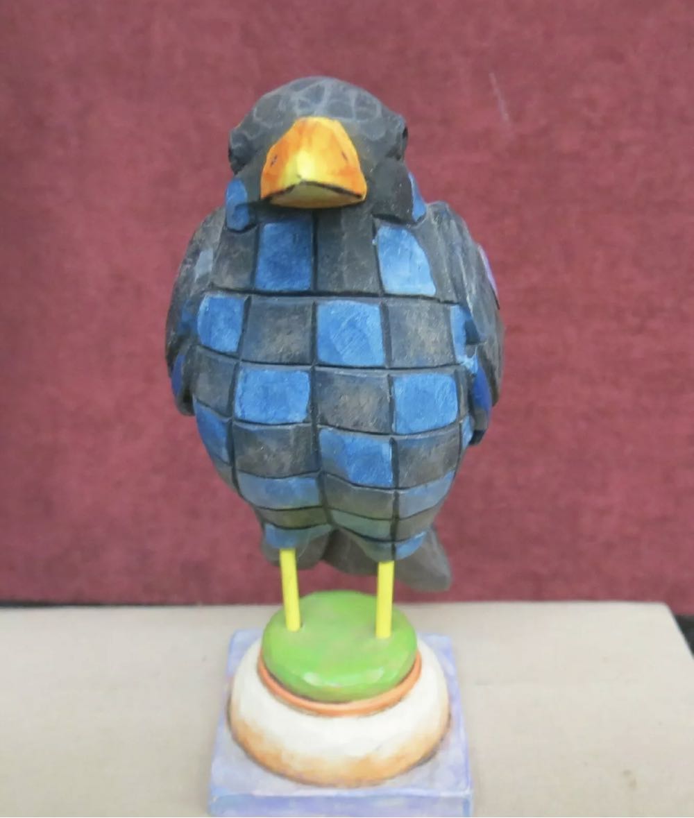 Multi Color Crow - Mini Figurine (Autumn) ornament collectible - Main Image 1