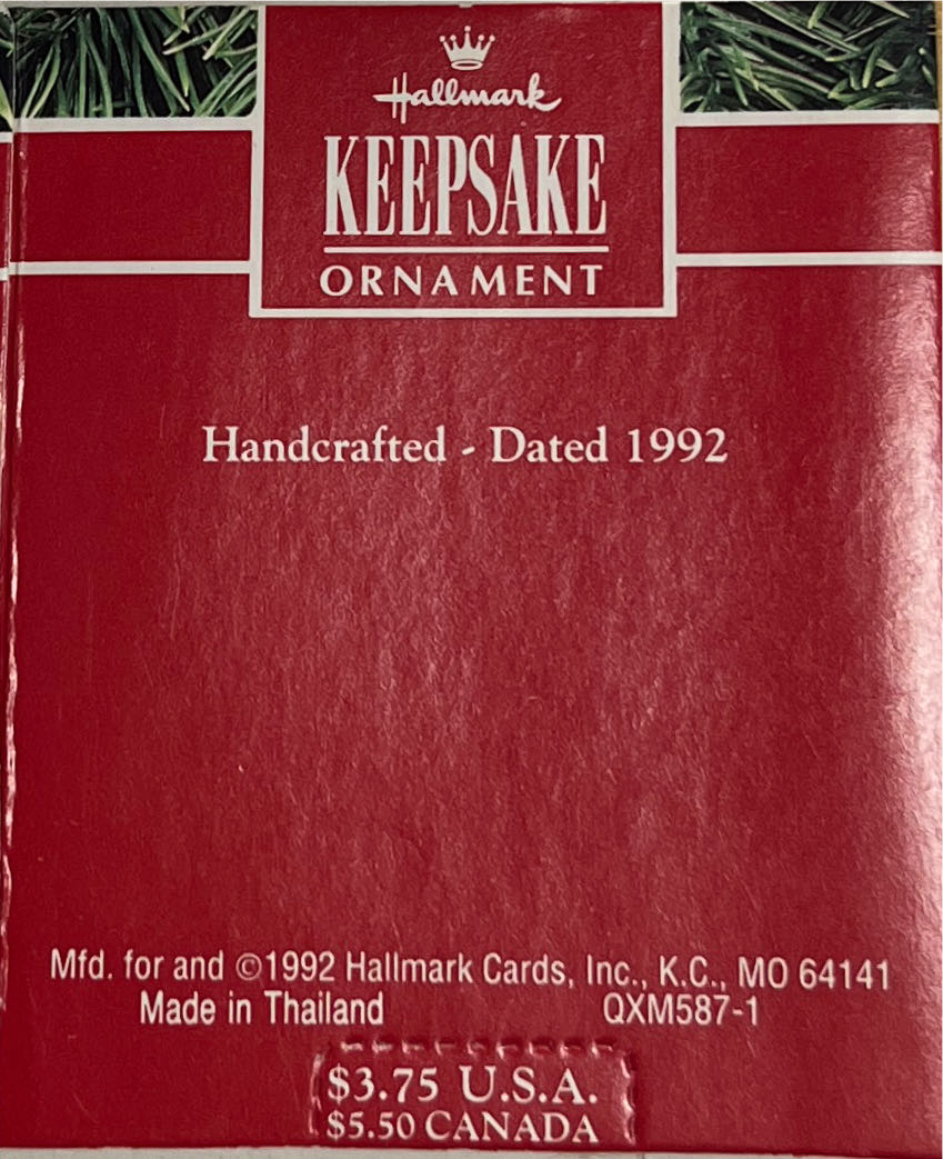 Going Places  (Hallmark Keepsake Miniature) ornament collectible [Barcode 070000027659] - Main Image 2