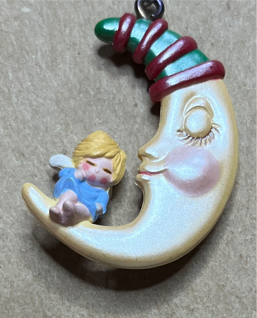 Miniature Sweet Dreams  (Moon) ornament collectible - Main Image 3