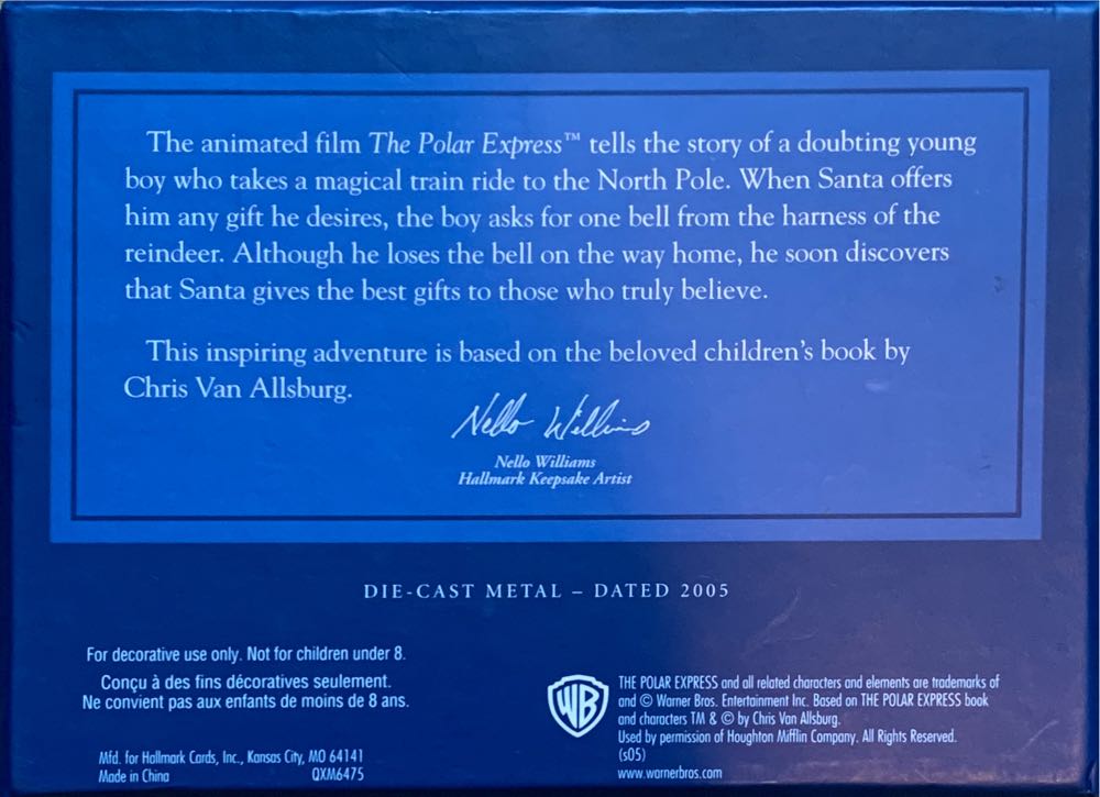 The Polar Express Train Set - The Polar Express (Trains, Mini) ornament collectible [Barcode 015012891638] - Main Image 2