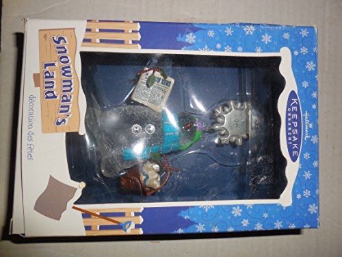 Snow News Is Good News - Snowman’s Land (Snowman) ornament collectible [Barcode 015012758153] - Main Image 1