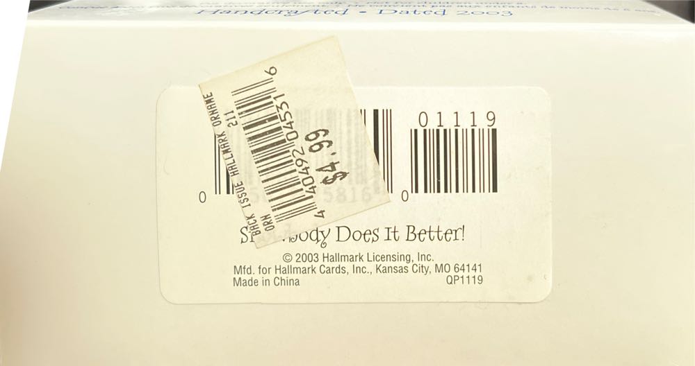 Snowbody Does It Better - Snowman’s Land (Snowman) ornament collectible [Barcode 015012758160] - Main Image 4