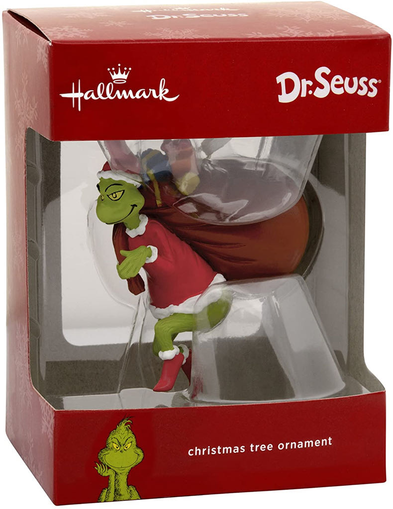 The Grinch W/Filled Santa Bag - Dr. Suess (Christmas Specials) ornament collectible [Barcode 763795596492] - Main Image 2